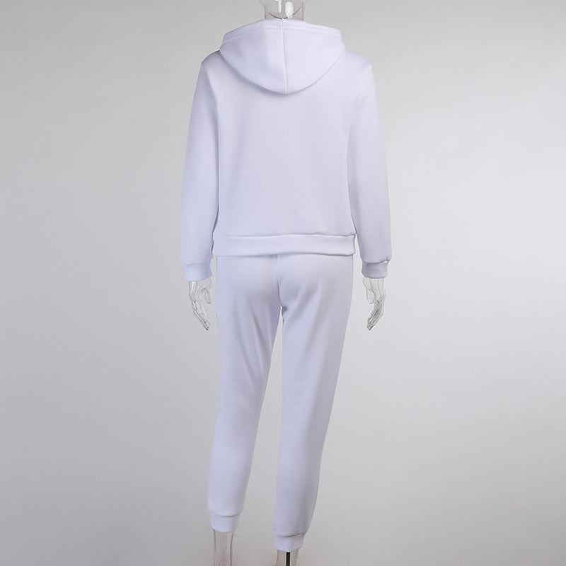 Ensemble Jogging & Hoodie - Cyan