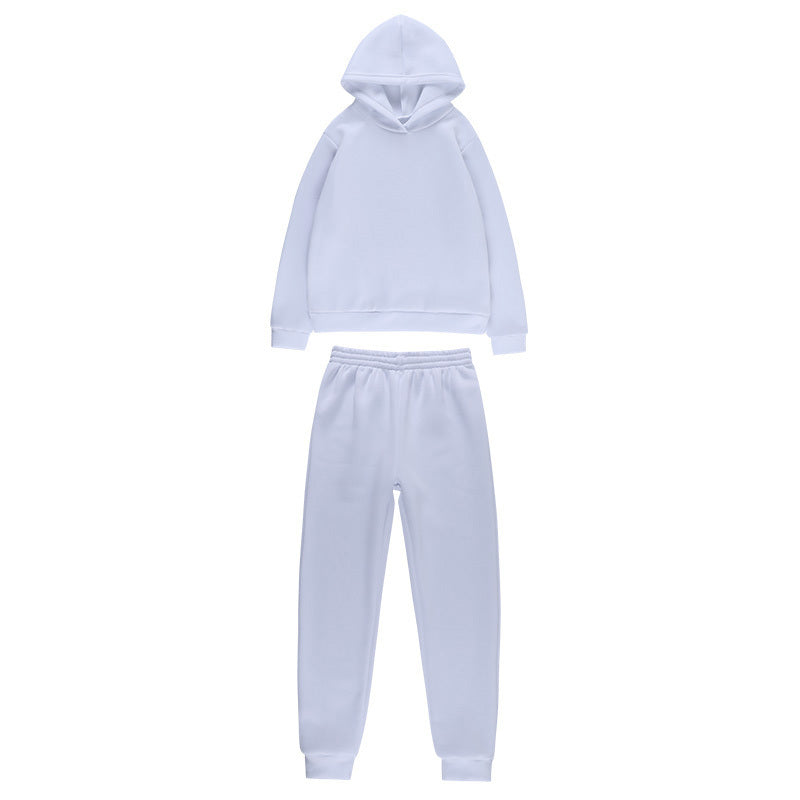 Ensemble Jogging & Hoodie - Cyan