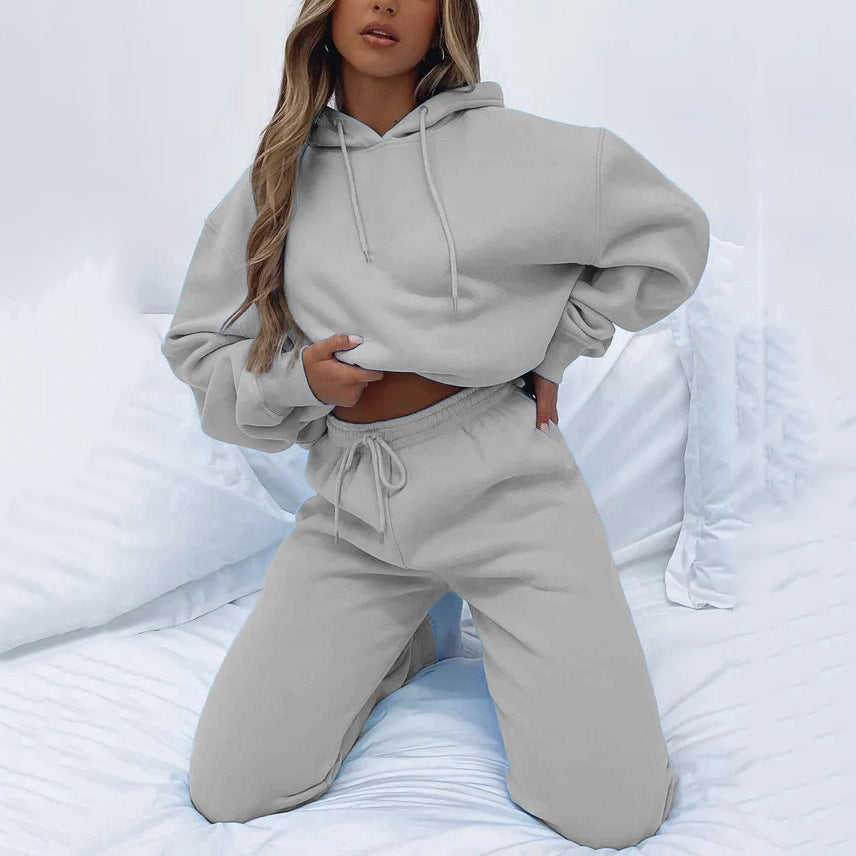 Set Décontracté, Jogging et Hoodie - Abricot