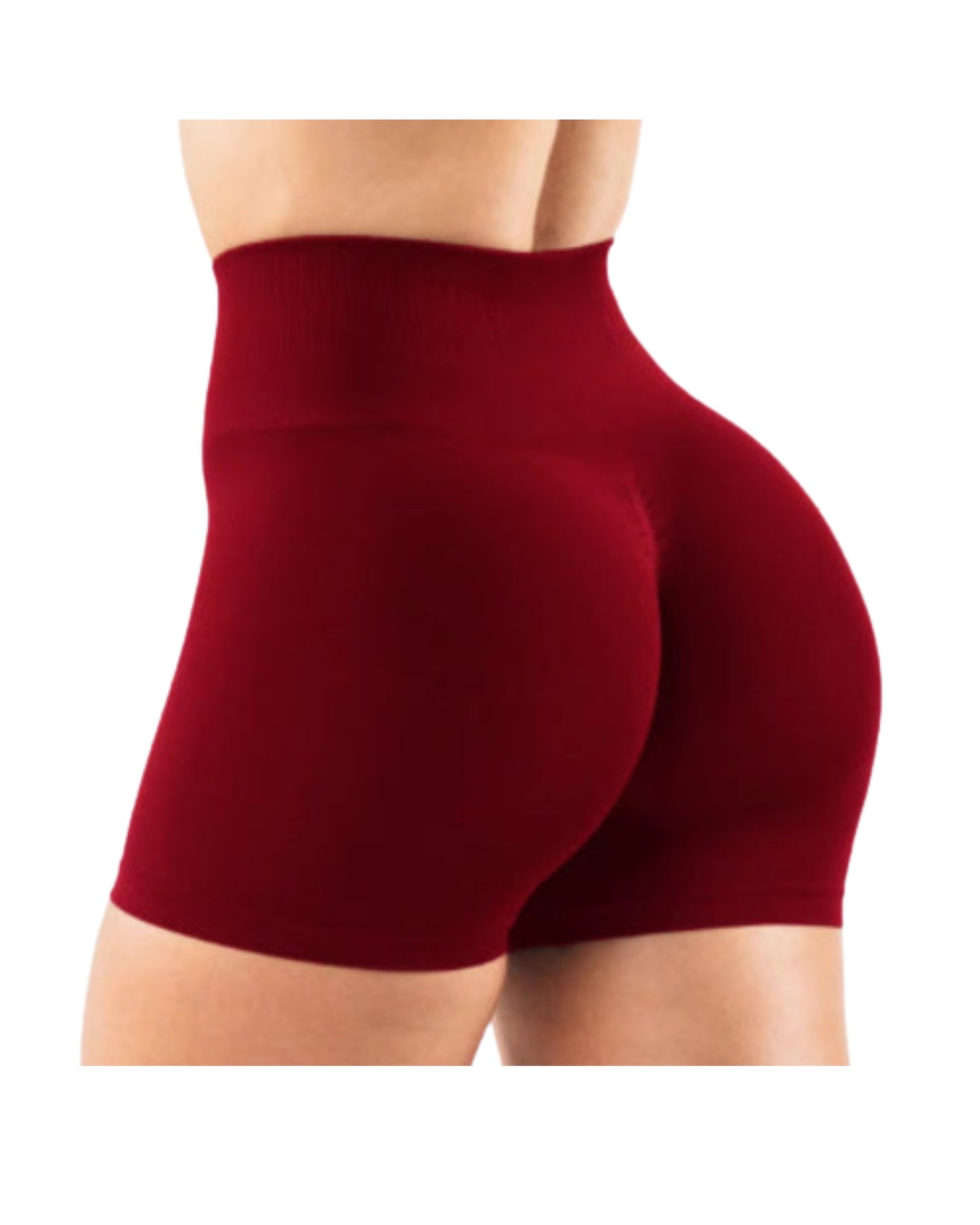 Short de sport, de course, moulant - Noir