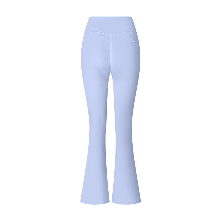 Pantalon Yoga évasé Taille Haute Slim - Espresso