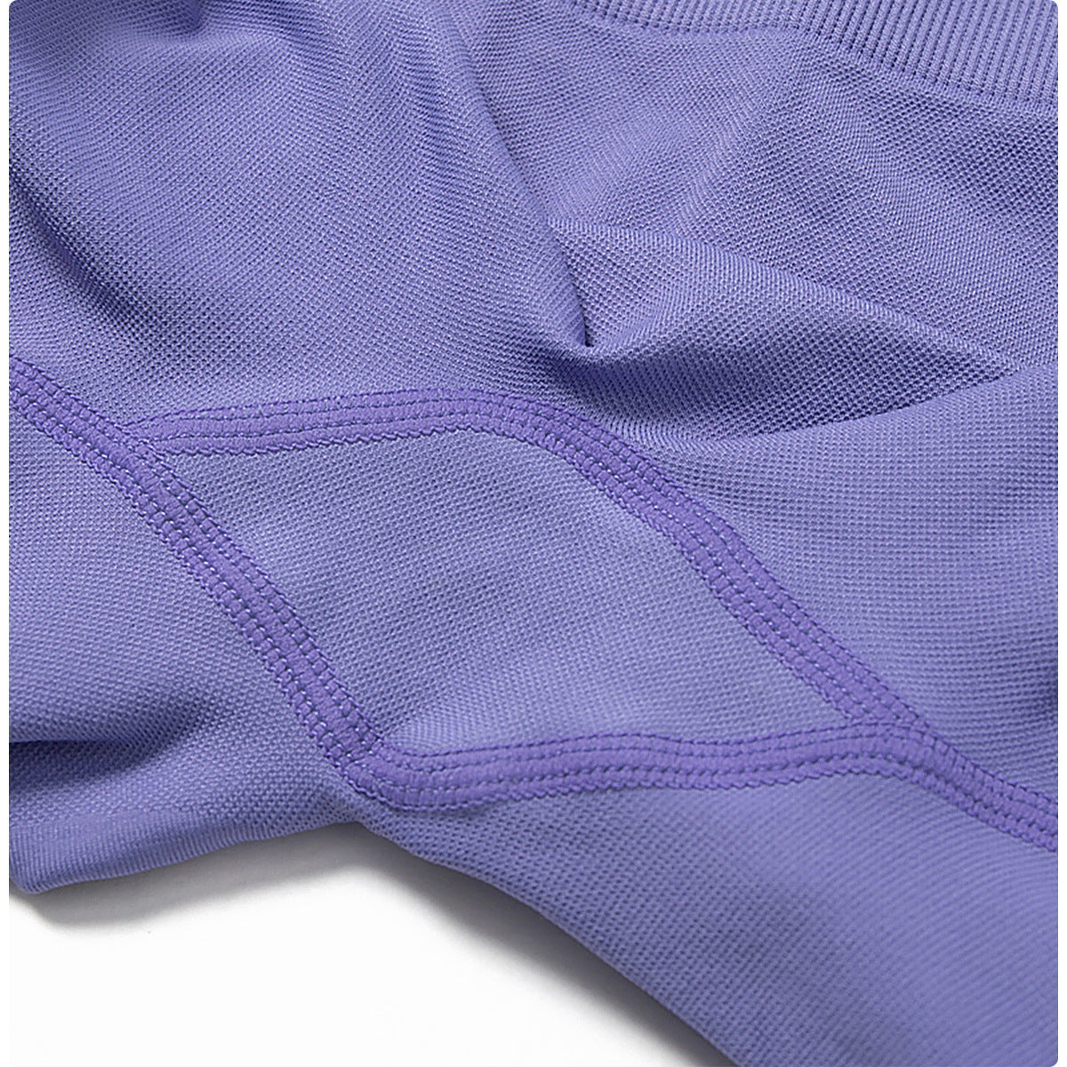 Short de Sport Taille Haute - Espresso
