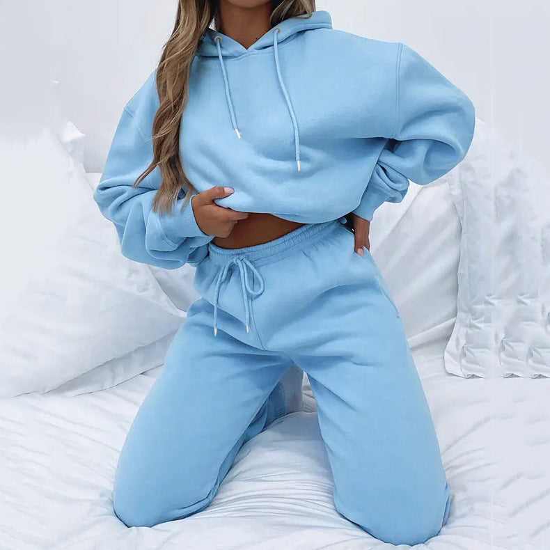 Set Décontracté, Jogging et Hoodie - Abricot
