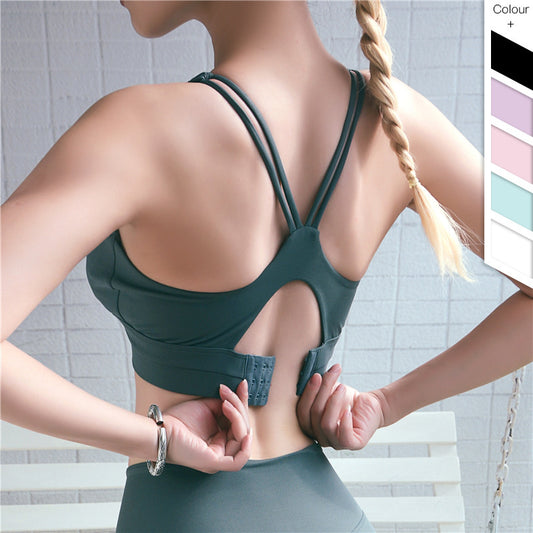 Brassière de sport Ajustable - Vert