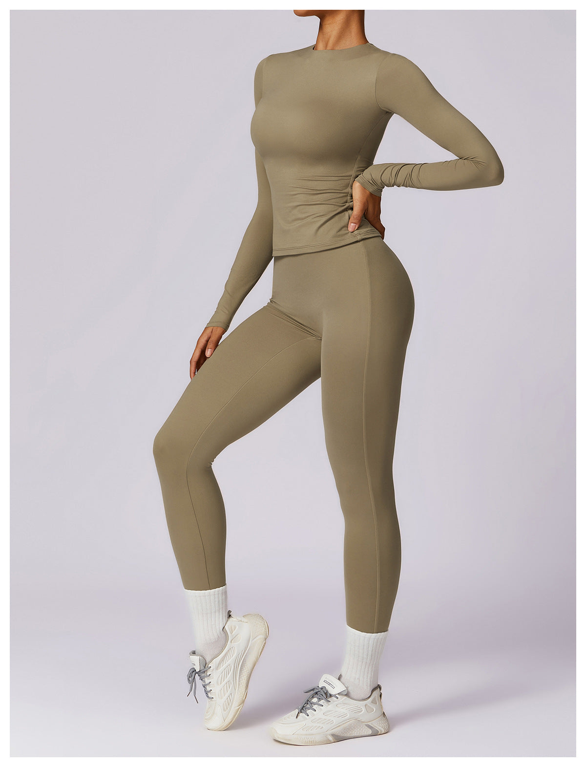 Legging et Haut de sport - Gris
