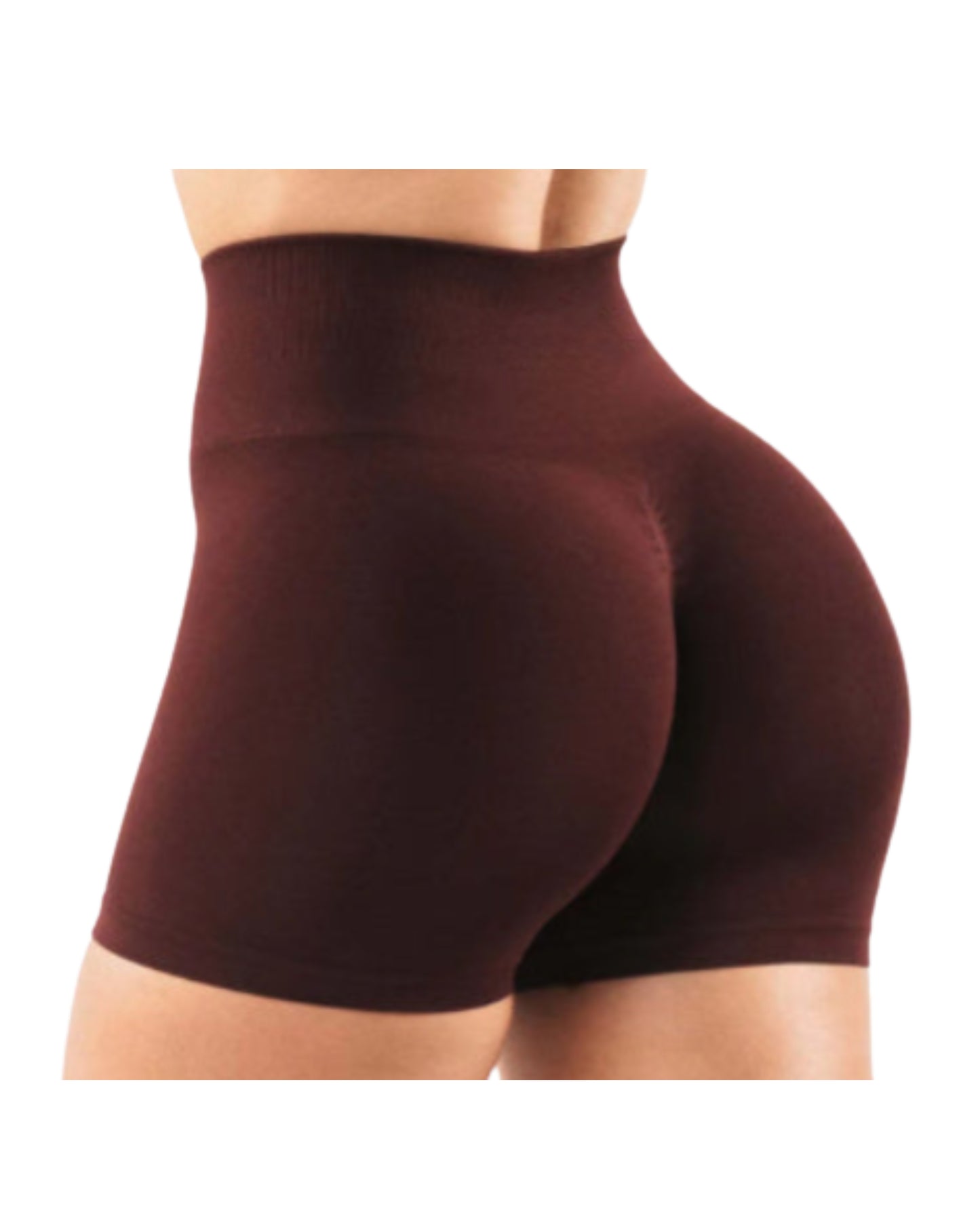Short de sport, de course, moulant - Noir