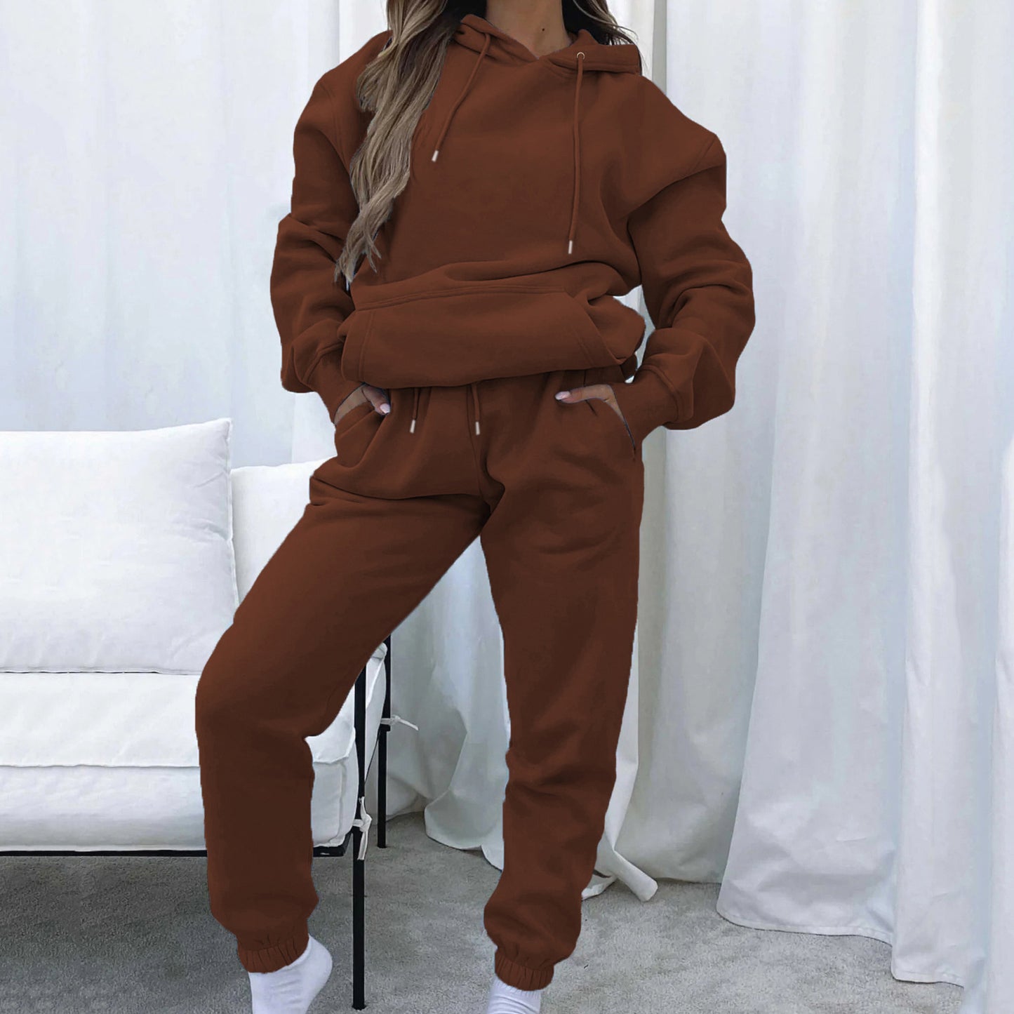 Set Décontracté, Jogging et Hoodie - Bleu marine