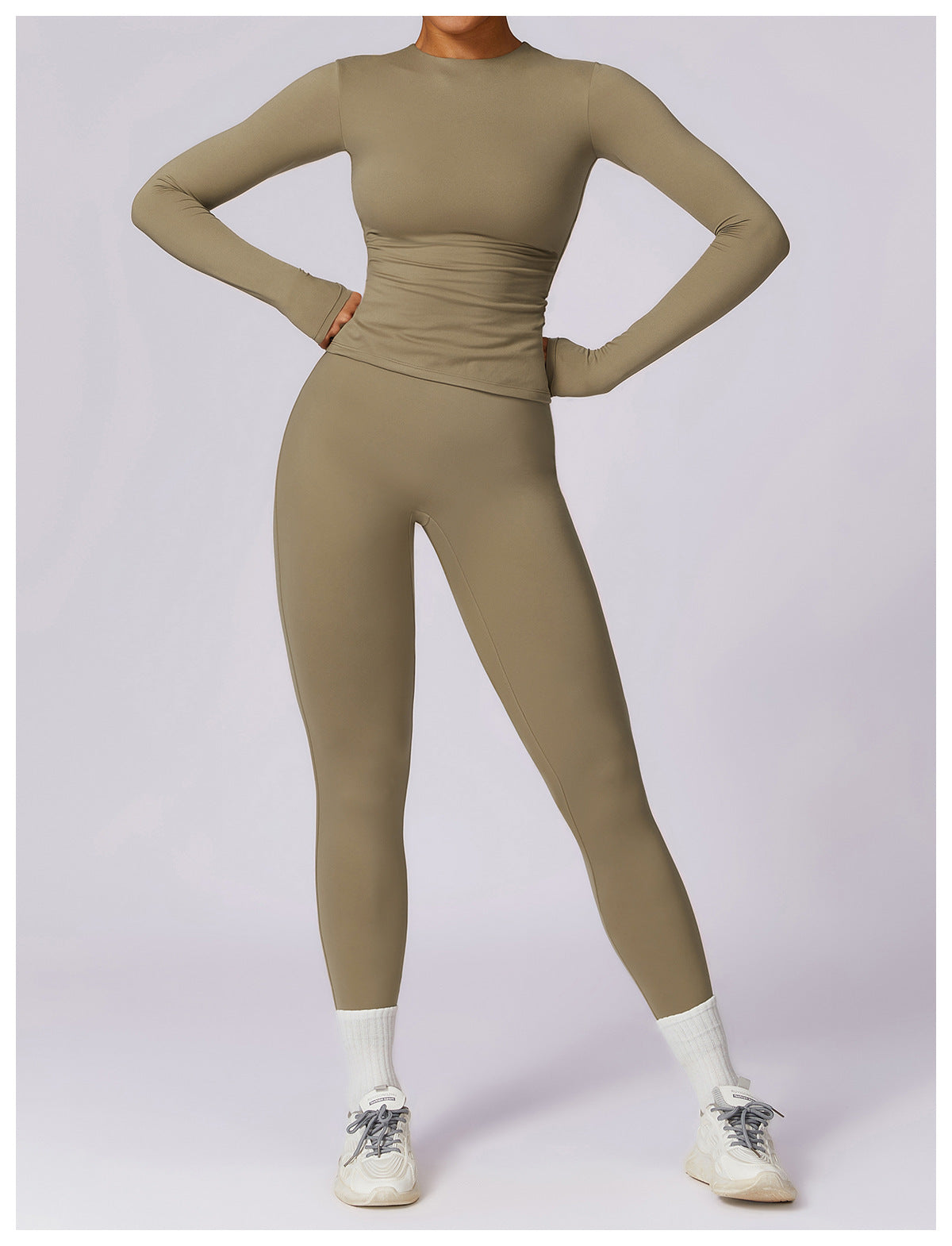 Legging et Haut de sport - Gris
