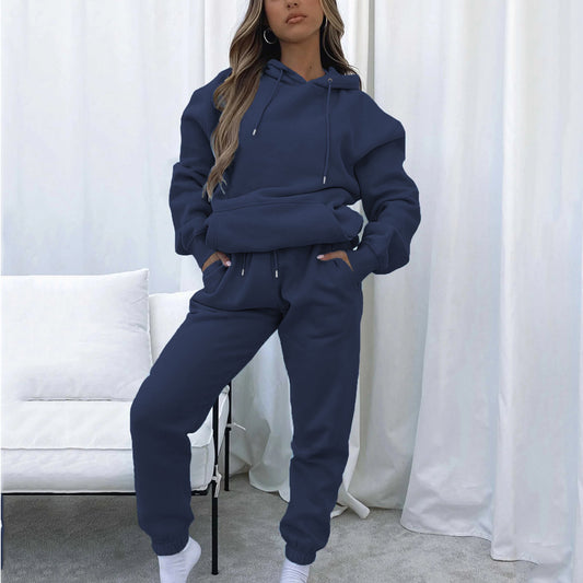 Set Décontracté, Jogging et Hoodie - Bleu marine